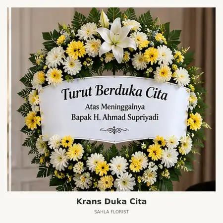 Krans Bunga Duka Kotawaringin Timur